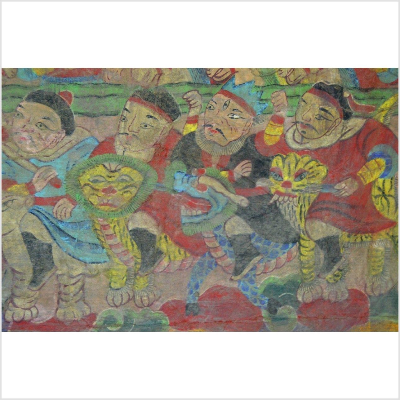 Laotian Parchment Painting-8. Asian & Chinese Furniture, Art, Antiques, Vintage Home Décor for sale at FEA Home