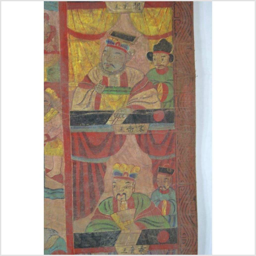 Laotian Parchment Painting-3. Asian & Chinese Furniture, Art, Antiques, Vintage Home Décor for sale at FEA Home