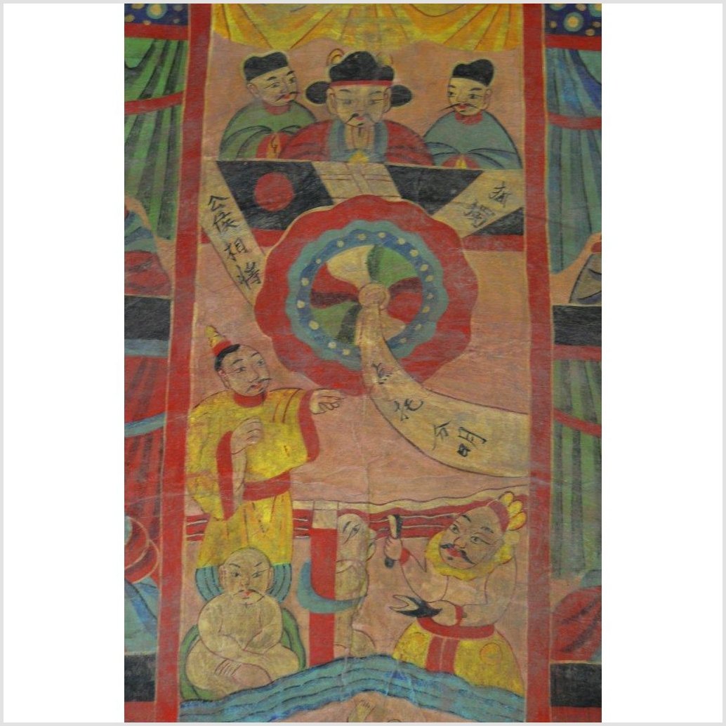 Laotian Parchment Painting-5. Asian & Chinese Furniture, Art, Antiques, Vintage Home Décor for sale at FEA Home
