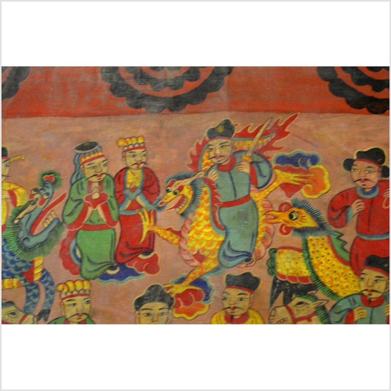 Laotian Parchment Painting-6. Asian & Chinese Furniture, Art, Antiques, Vintage Home Décor for sale at FEA Home