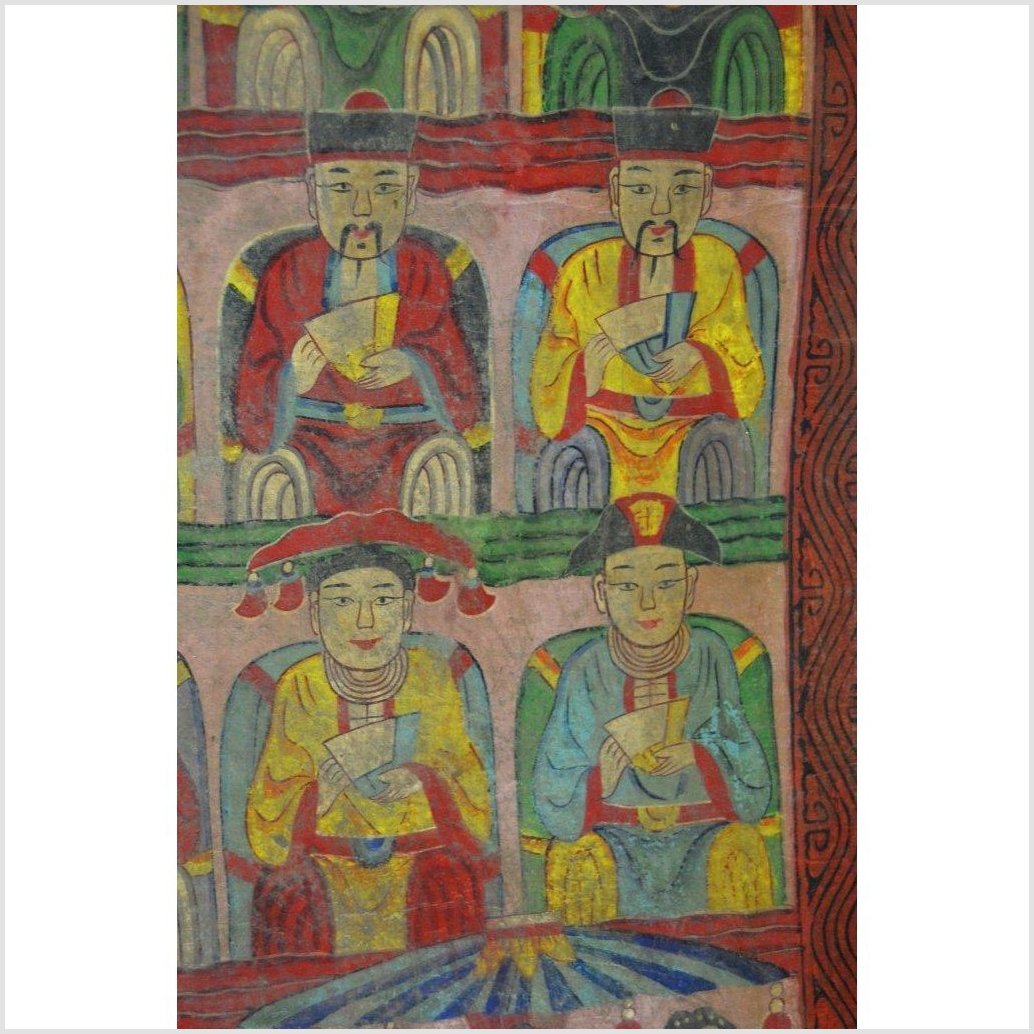 Laotian Parchment Painting-9. Asian & Chinese Furniture, Art, Antiques, Vintage Home Décor for sale at FEA Home