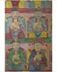 Laotian Parchment Painting-1. Asian & Chinese Furniture, Art, Antiques, Vintage Home Décor for sale at FEA Home