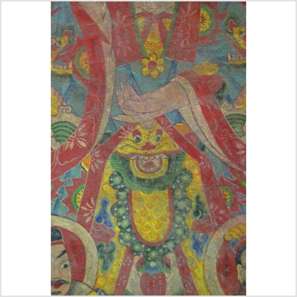 Laotian Parchment Painting-3. Asian & Chinese Furniture, Art, Antiques, Vintage Home Décor for sale at FEA Home