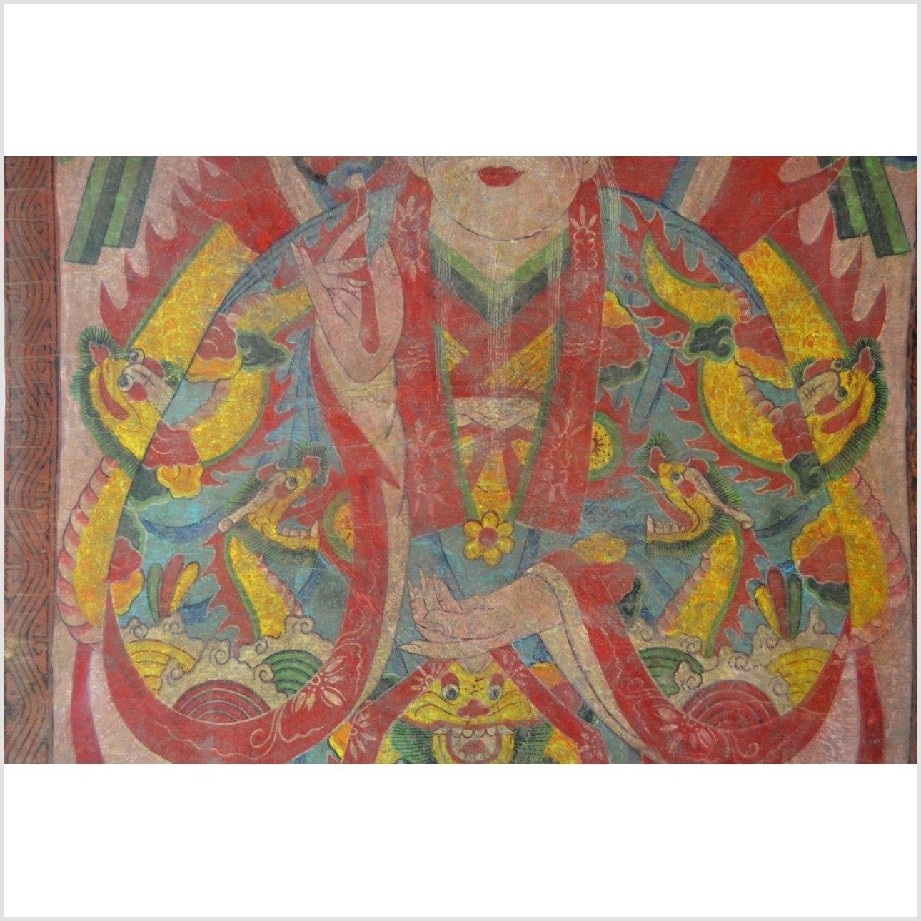 Laotian Parchment Painting-6. Asian & Chinese Furniture, Art, Antiques, Vintage Home Décor for sale at FEA Home