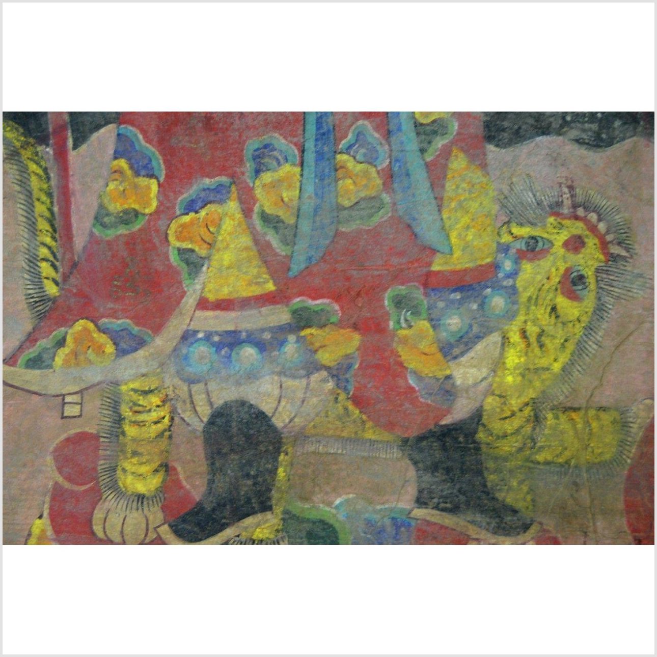 Laotian Parchment Painting-9. Asian & Chinese Furniture, Art, Antiques, Vintage Home Décor for sale at FEA Home