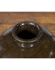 Large Antique Thai Monochrome Glazed Storage Jar with Tapering Lines-6. Asian & Chinese Furniture, Art, Antiques, Vintage Home Décor for sale at FEA Home