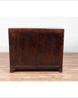 Large Chinese Antique Burl and Elm Wood Two-Toned Patina Cabinet with Doors-13. Asian & Chinese Furniture, Art, Antiques, Vintage Home Décor for sale at FEA Home
