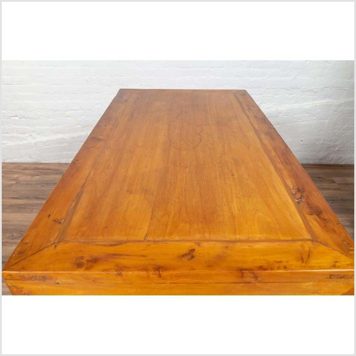 Large Chinese Antique Burl and Elm Wood Two-Toned Patina Cabinet with Doors-15. Asian & Chinese Furniture, Art, Antiques, Vintage Home Décor for sale at FEA Home