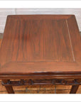 Large Elmwood Stool/Side Table-4. Asian & Chinese Furniture, Art, Antiques, Vintage Home Décor for sale at FEA Home