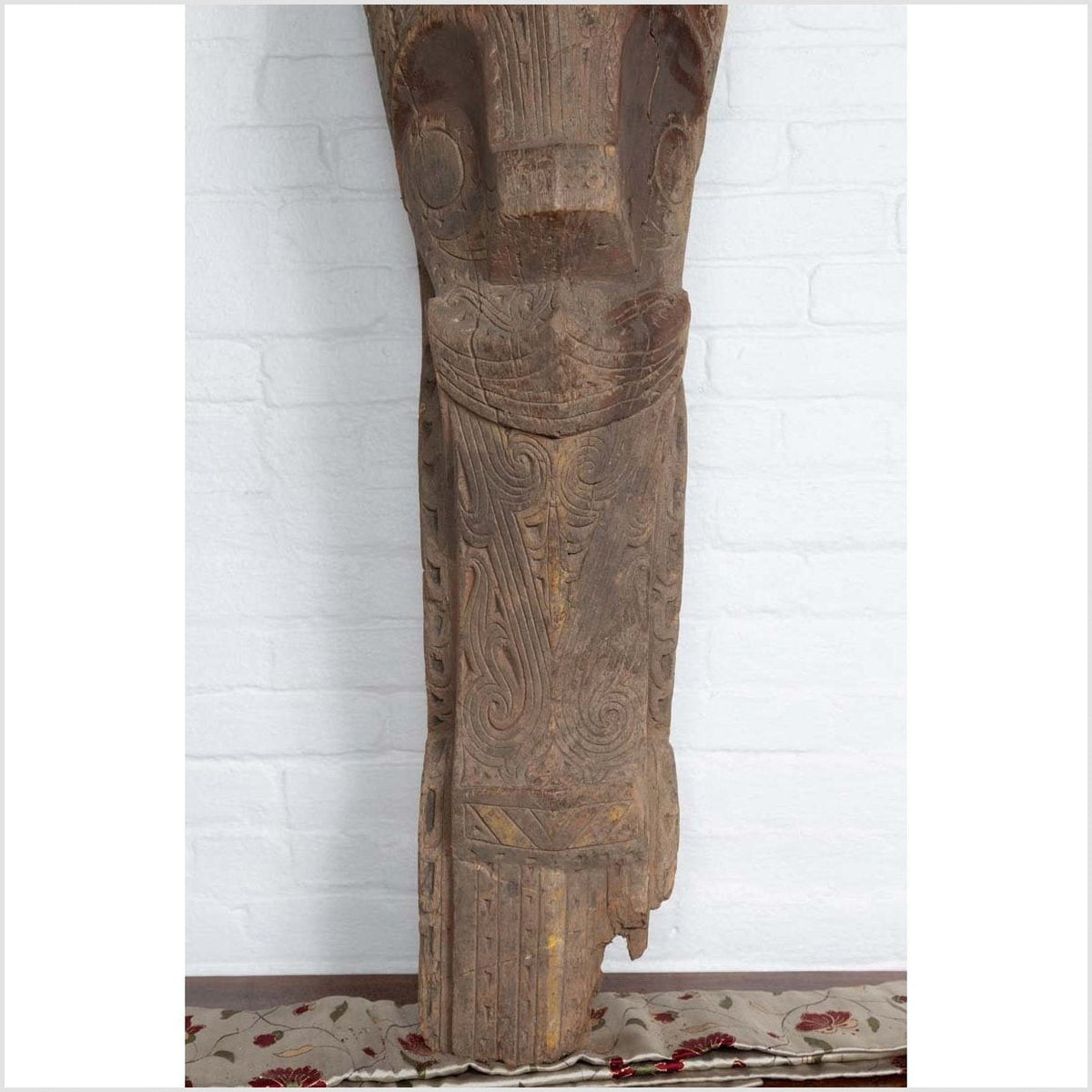 Large Hand Carved Singa Singa Tribal Carving from the Batak People in Sumatra-5. Asian & Chinese Furniture, Art, Antiques, Vintage Home Décor for sale at FEA Home
