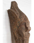 Large Hand Carved Singa Singa Tribal Carving from the Batak People in Sumatra-9. Asian & Chinese Furniture, Art, Antiques, Vintage Home Décor for sale at FEA Home