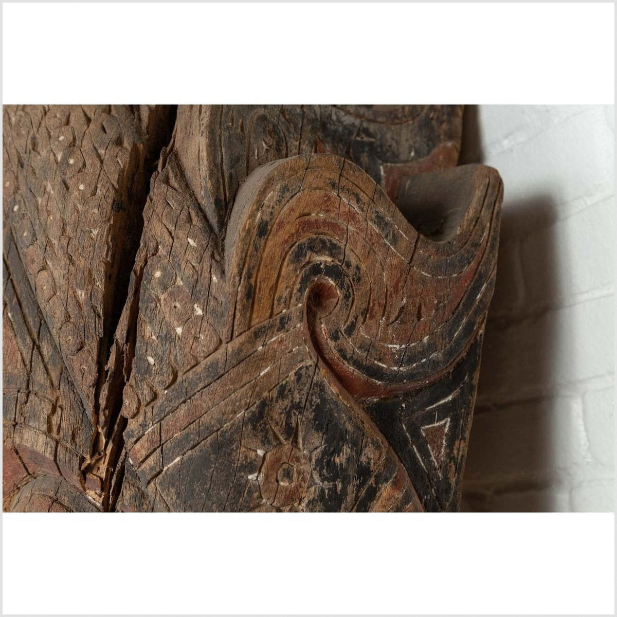 Large Hand Carved Singa Singa Tribal Carving from the Batak People, Sumatra-11. Asian & Chinese Furniture, Art, Antiques, Vintage Home Décor for sale at FEA Home