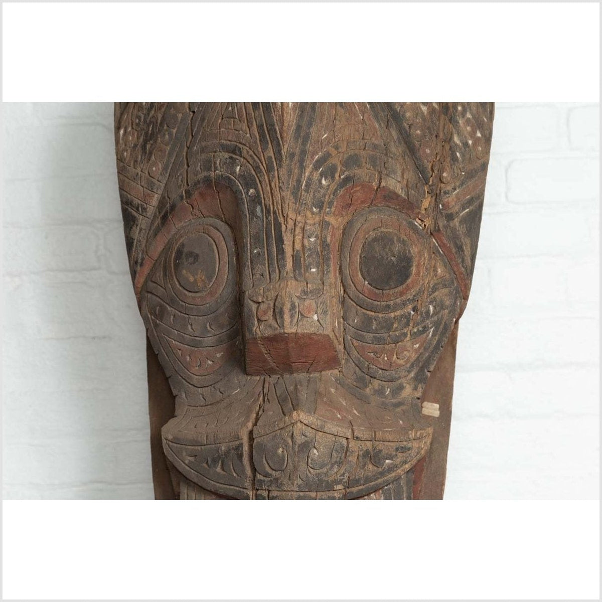 Large Hand Carved Singa Singa Tribal Carving from the Batak People, Sumatra-6. Asian & Chinese Furniture, Art, Antiques, Vintage Home Décor for sale at FEA Home