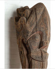 Large Hand Carved Singa Singa Tribal Carving from the Batak People, Sumatra-7. Asian & Chinese Furniture, Art, Antiques, Vintage Home Décor for sale at FEA Home