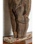 Large Hand Carved Singa Singa Tribal Carving from the Batak People, Sumatra-8. Asian & Chinese Furniture, Art, Antiques, Vintage Home Décor for sale at FEA Home