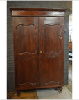 Large Javanese Armoire with Two Carved Doors from Indonesia, 20th Century-2. Asian & Chinese Furniture, Art, Antiques, Vintage Home Décor for sale at FEA Home
