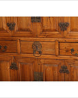 Large Late 19th Century Pine Cabinet With Original Butterfly Hardware From China-4. Asian & Chinese Furniture, Art, Antiques, Vintage Home Décor for sale at FEA Home
