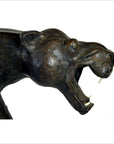 Large Leather Panther-2. Asian & Chinese Furniture, Art, Antiques, Vintage Home Décor for sale at FEA Home
