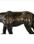 Large Leather Panther-7. Asian & Chinese Furniture, Art, Antiques, Vintage Home Décor for sale at FEA Home