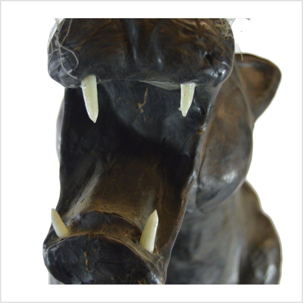 Large Leather Panther-8. Asian & Chinese Furniture, Art, Antiques, Vintage Home Décor for sale at FEA Home