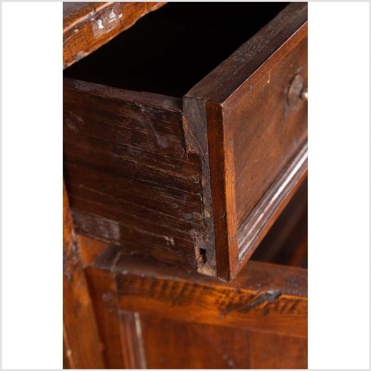 Large Teak Cabinet from Java, with Four Drawers and Four Sets of Double Doors-12. Asian & Chinese Furniture, Art, Antiques, Vintage Home Décor for sale at FEA Home