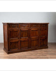 Large Teak Cabinet from Java, with Four Drawers and Four Sets of Double Doors-14. Asian & Chinese Furniture, Art, Antiques, Vintage Home Décor for sale at FEA Home