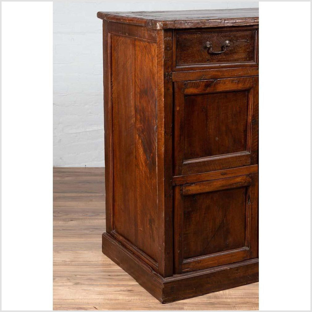Large Teak Cabinet from Java, with Four Drawers and Four Sets of Double Doors-15. Asian & Chinese Furniture, Art, Antiques, Vintage Home Décor for sale at FEA Home