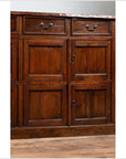 Large Teak Cabinet from Java, with Four Drawers and Four Sets of Double Doors-6. Asian & Chinese Furniture, Art, Antiques, Vintage Home Décor for sale at FEA Home