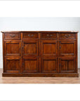 Large Teak Cabinet from Java, with Four Drawers and Four Sets of Double Doors-2. Asian & Chinese Furniture, Art, Antiques, Vintage Home Décor for sale at FEA Home