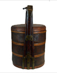 Large Wicker Basket with Lid-2. Asian & Chinese Furniture, Art, Antiques, Vintage Home Décor for sale at FEA Home