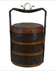 Large Wicker Basket with Lid-1. Asian & Chinese Furniture, Art, Antiques, Vintage Home Décor for sale at FEA Home