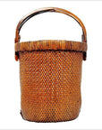 Large Wooden Basket-1. Asian & Chinese Furniture, Art, Antiques, Vintage Home Décor for sale at FEA Home