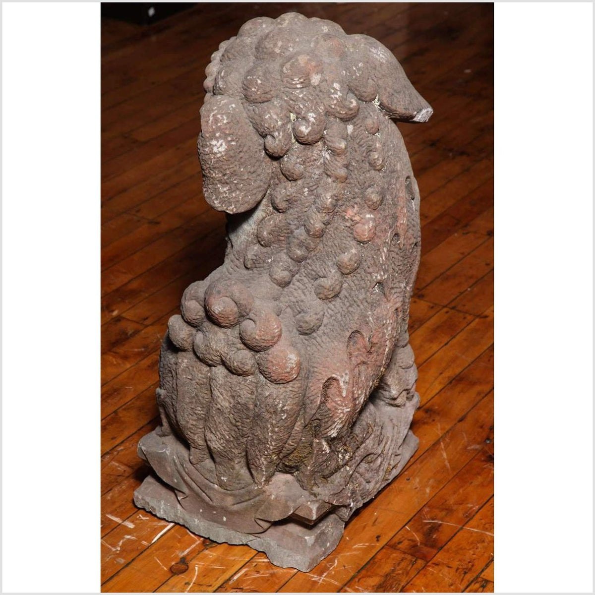 Late Ming Dynasty Antique Stone Lions from China, circa 16th-17th Century-10. Asian & Chinese Furniture, Art, Antiques, Vintage Home Décor for sale at FEA Home