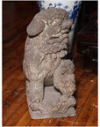Late Ming Dynasty Antique Stone Lions from China, circa 16th-17th Century-3. Asian & Chinese Furniture, Art, Antiques, Vintage Home Décor for sale at FEA Home