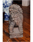 Late Ming Dynasty Antique Stone Lions from China, circa 16th-17th Century-6. Asian & Chinese Furniture, Art, Antiques, Vintage Home Décor for sale at FEA Home