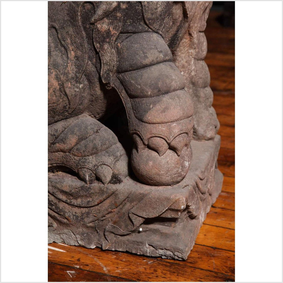 Late Ming Dynasty Antique Stone Lions from China, circa 16th-17th Century-8. Asian & Chinese Furniture, Art, Antiques, Vintage Home Décor for sale at FEA Home