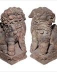 Late Ming Dynasty Antique Stone Lions from China, circa 16th-17th Century-1. Asian & Chinese Furniture, Art, Antiques, Vintage Home Décor for sale at FEA Home