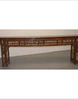 Long Bamboo Altar Table-6. Asian & Chinese Furniture, Art, Antiques, Vintage Home Décor for sale at FEA Home