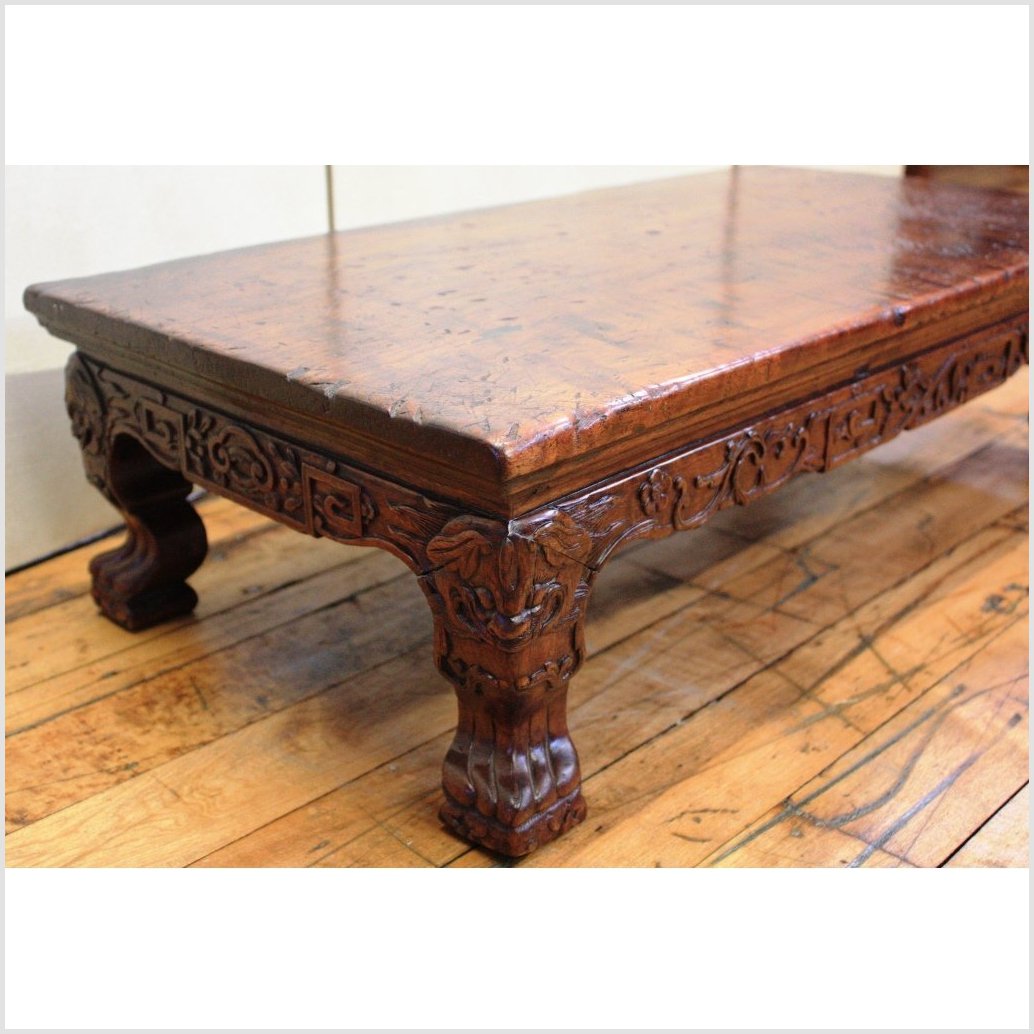 Low Carved Table-4. Asian & Chinese Furniture, Art, Antiques, Vintage Home Décor for sale at FEA Home
