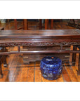 Low Table with Carving-1. Asian & Chinese Furniture, Art, Antiques, Vintage Home Décor for sale at FEA Home