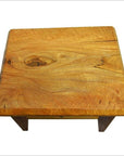 Indonesian Mango Wood Side Table-3. Asian & Chinese Furniture, Art, Antiques, Vintage Home Décor for sale at FEA Home