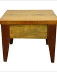 Indonesian Mango Wood Side Table-4. Asian & Chinese Furniture, Art, Antiques, Vintage Home Décor for sale at FEA Home