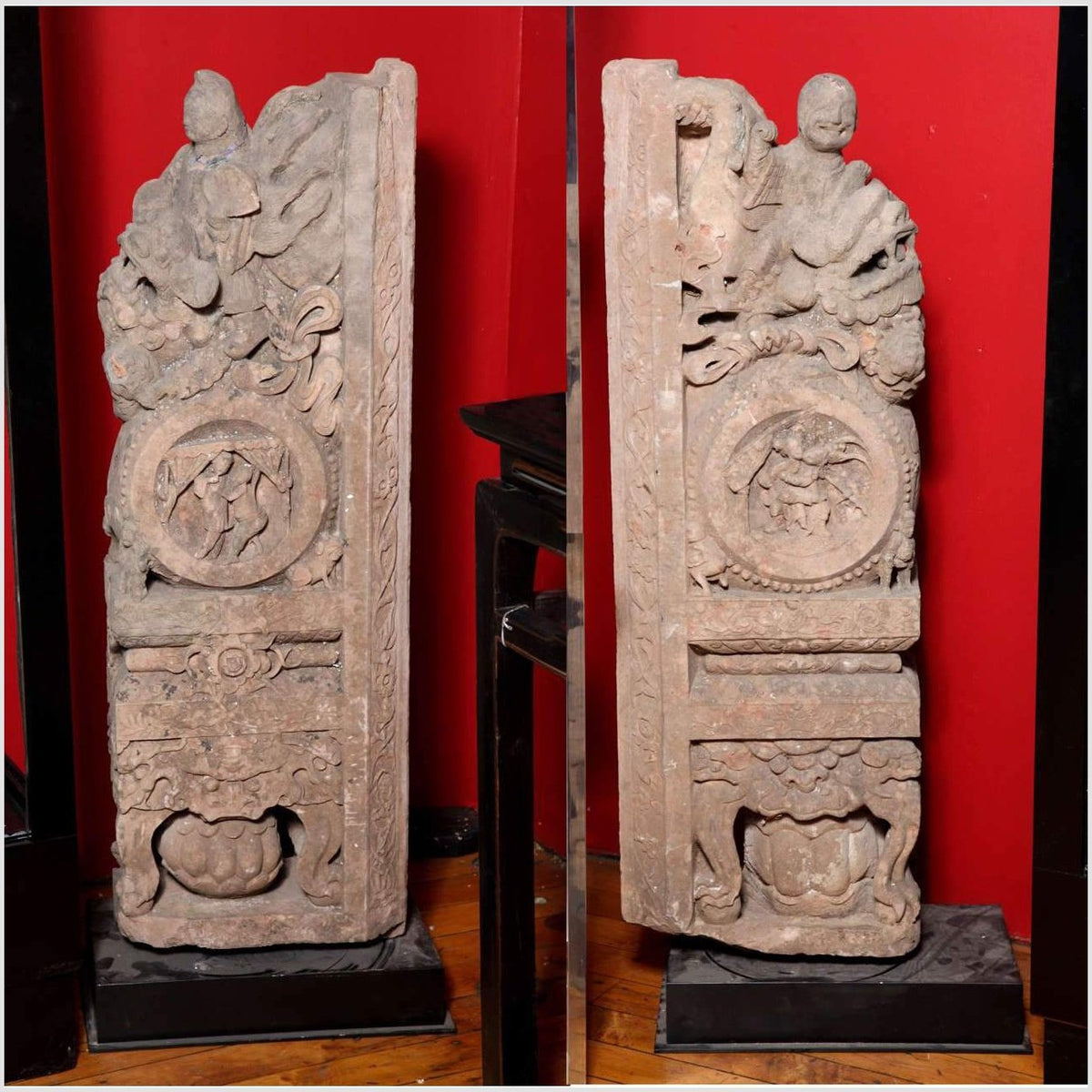 Antique Ming Dynasty Architectural Chinese Temple Carvings-2. Asian & Chinese Furniture, Art, Antiques, Vintage Home Décor for sale at FEA Home