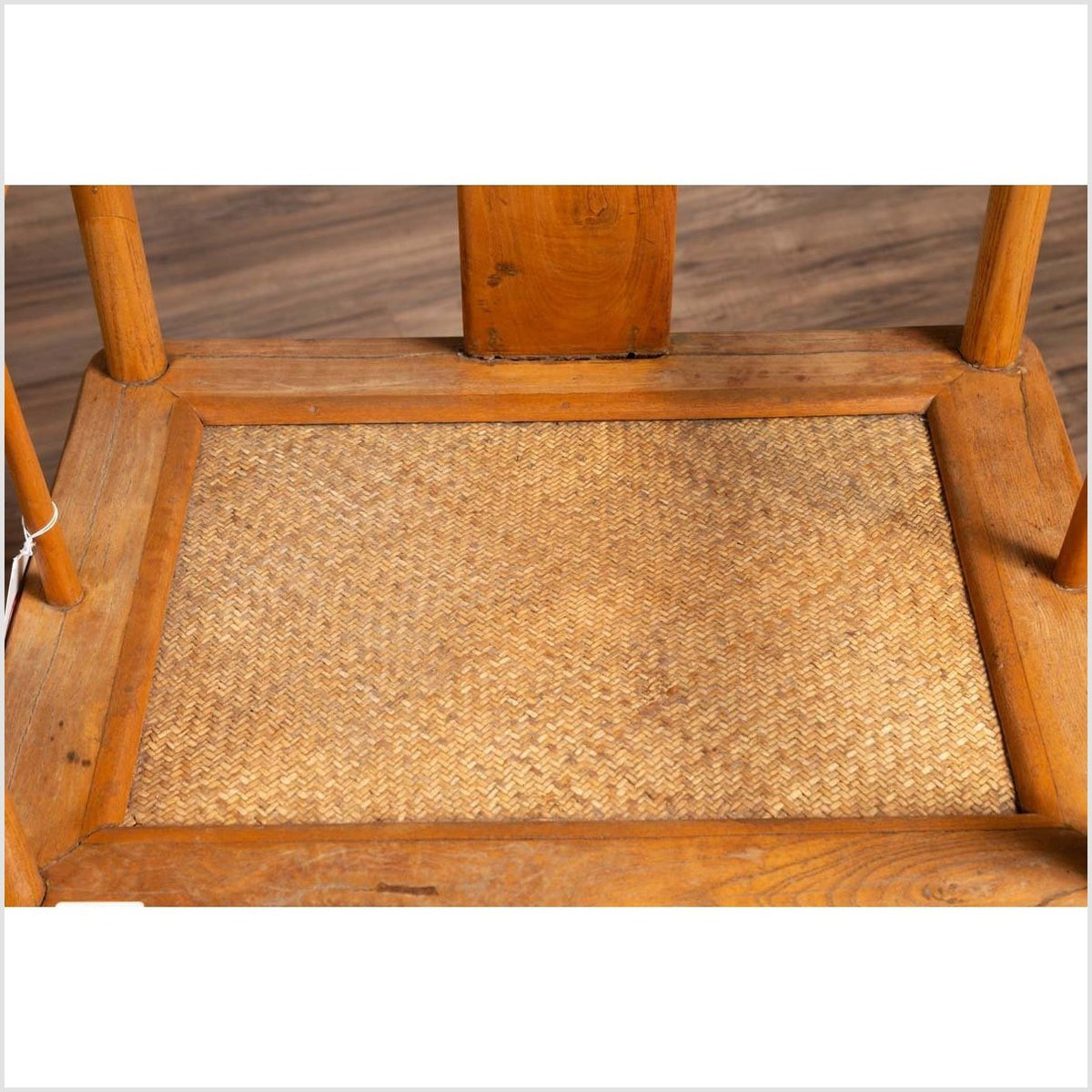Ming Dynasty Style Wedding Armchairs with Curving Arms and Woven Rattan Seats-5. Asian & Chinese Furniture, Art, Antiques, Vintage Home Décor for sale at FEA Home