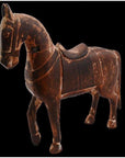 Mogul Style Wood Horse-3. Asian & Chinese Furniture, Art, Antiques, Vintage Home Décor for sale at FEA Home