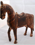 Mogul Style Wood Horse-4. Asian & Chinese Furniture, Art, Antiques, Vintage Home Décor for sale at FEA Home