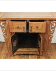 Natural Elmwood Altar Cabinet-2. Asian & Chinese Furniture, Art, Antiques, Vintage Home Décor for sale at FEA Home