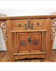 Natural Elmwood Altar Cabinet-1. Asian & Chinese Furniture, Art, Antiques, Vintage Home Décor for sale at FEA Home