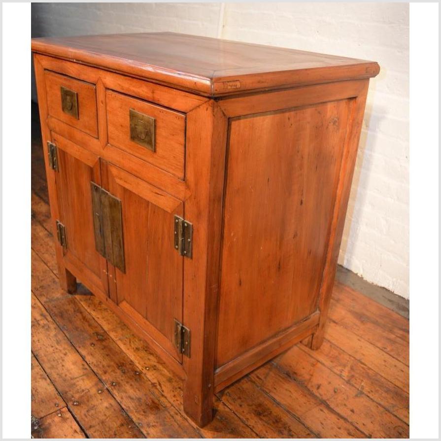 Natural Finish Small Cabinet-4. Asian & Chinese Furniture, Art, Antiques, Vintage Home Décor for sale at FEA Home