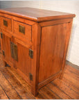 Natural Finish Small Cabinet-4. Asian & Chinese Furniture, Art, Antiques, Vintage Home Décor for sale at FEA Home